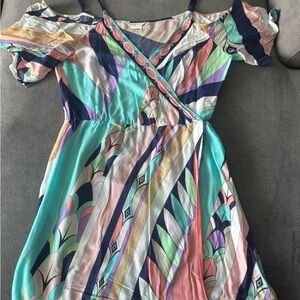 Trina Turk Multicolor Abstract Dress/cover up